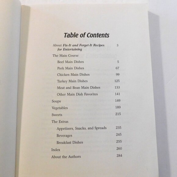 Fix it and Forget It Recipes for Entertaining by Phyllis Pellman Good 2002 PB - Picture 4 of 8